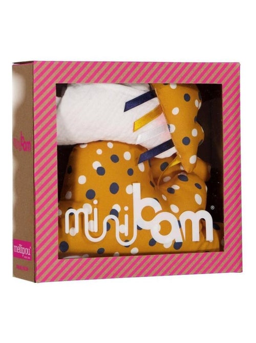 Coffret Naissance Doudou & Boîte Musicale Jaune - Kiabi