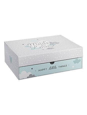 Coffret naissance Welcome rose