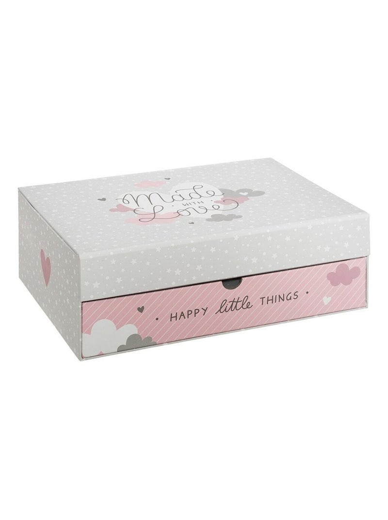 Coffret naissance Welcome rose Rose - Kiabi