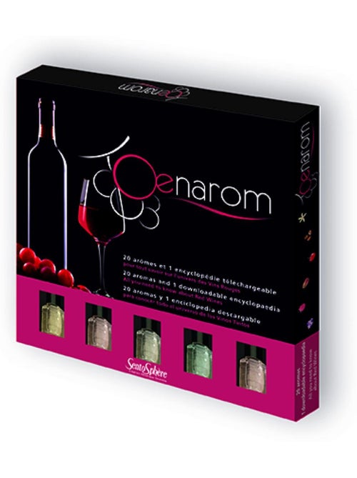 Coffret oenologie Oenarom : Vins rouges - Kiabi
