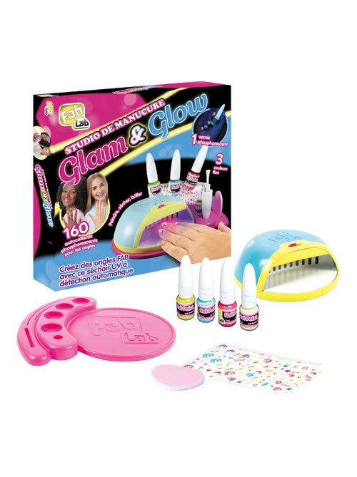 Coffret onglerie deluxe - concevez des ongles de style salon ! Dès 8 ans - Kiabi