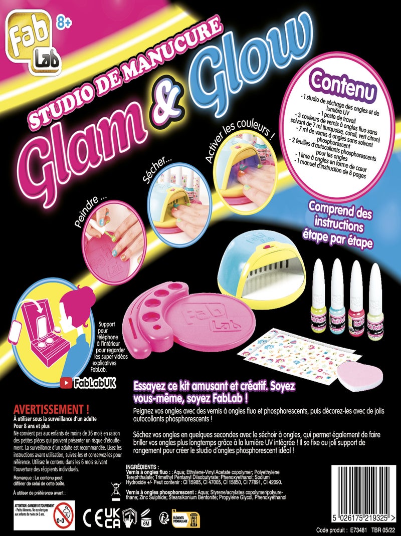 Coffret onglerie deluxe - concevez des ongles de style salon ! Dès 8 ans N/A - Kiabi