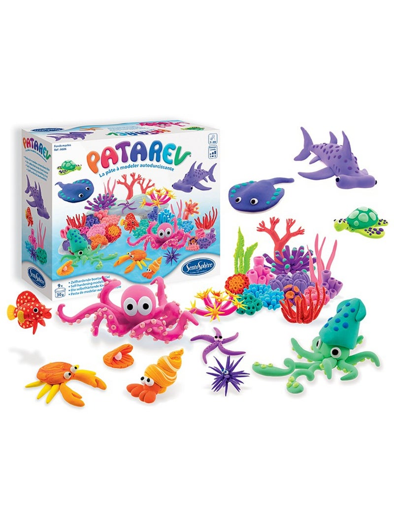 Coffret patarev - fonds marins Bleu - Kiabi