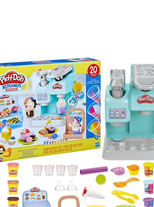 Coffret pâte à modeler Play-Doh Créations : Mon super café - Kiabi