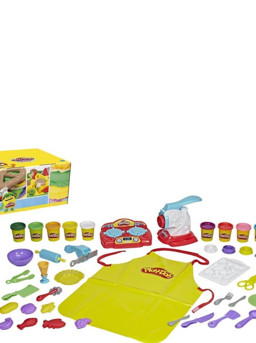 Coffret Pâte à modeler Play-Doh : Le petit traiteur - Kiabi