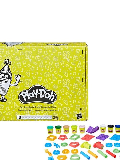 Coffret Pâte à modeler Play-Doh Party - Kiabi