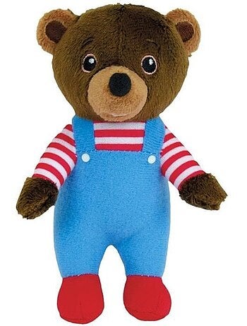 Coffret peluche - petit ours brun - jemini - famille : maman ours, papa ours et petit ours brun