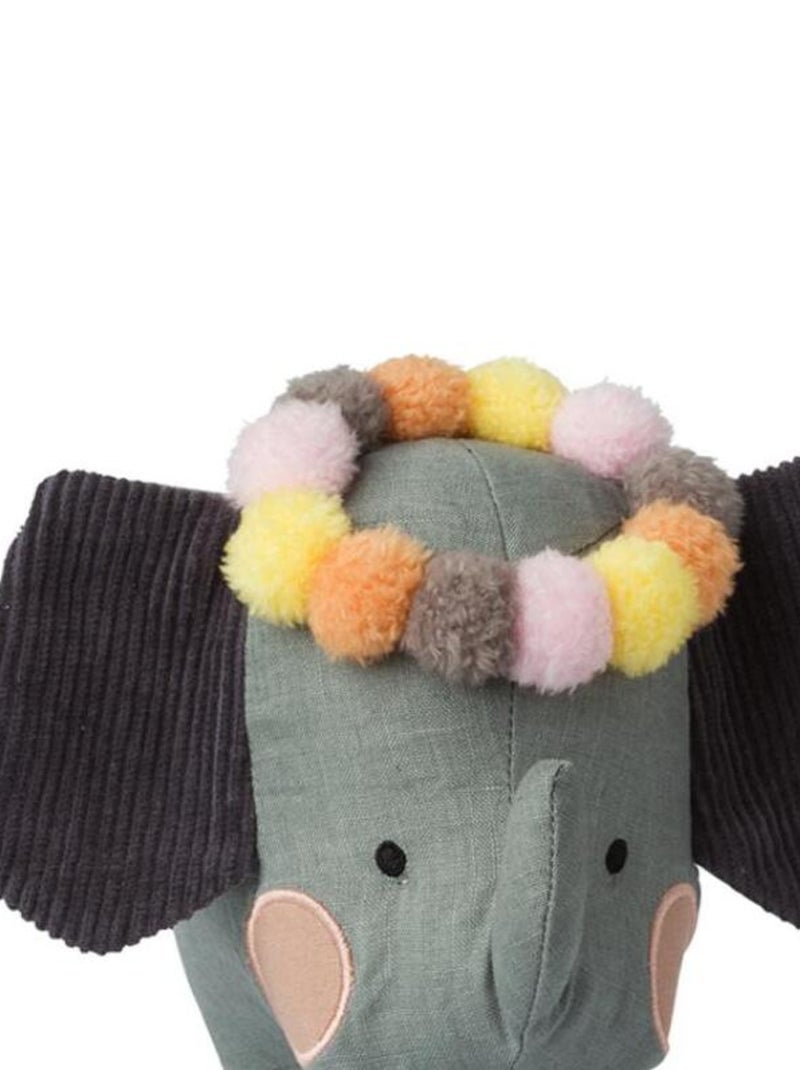 Coffret peluche éléphant Gris - Kiabi