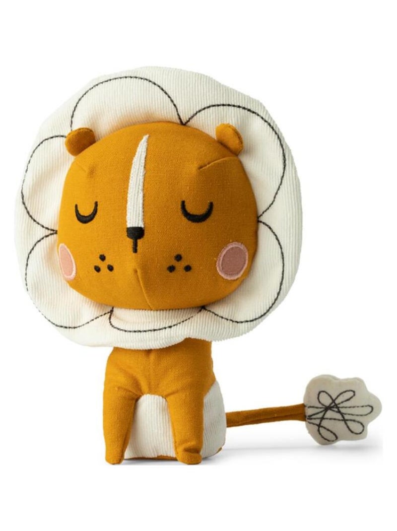 Coffret peluche lion (18 cm) Jaune - Kiabi