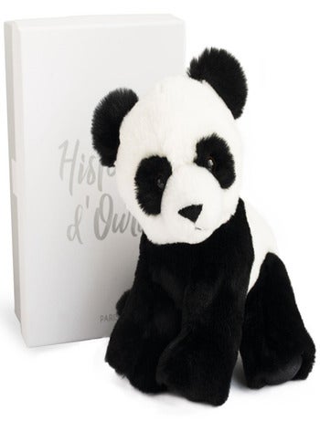 Coffret Peluche Panda Les Animaux Des Grands Espaces (23 Cm)
