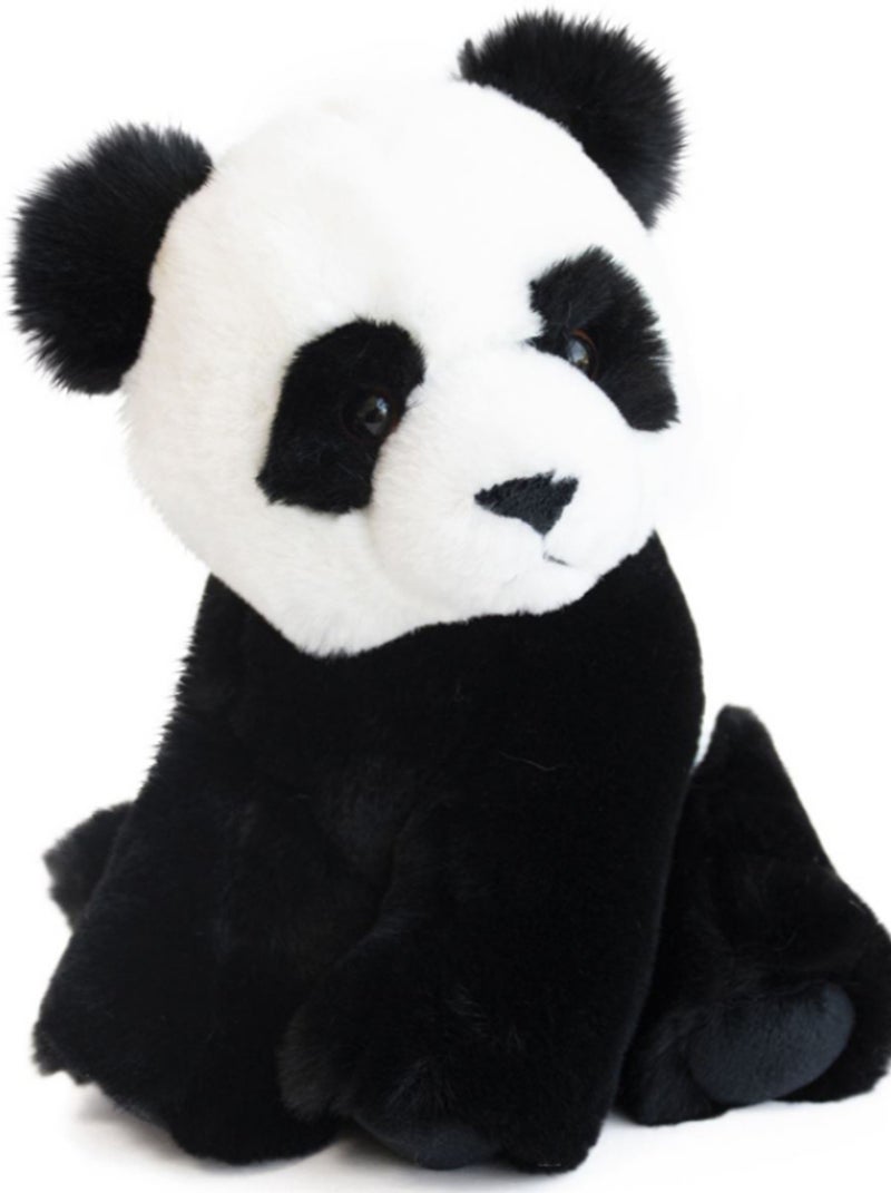 Coffret Peluche Panda Les Animaux Des Grands Espaces (23 Cm) Noir - Kiabi
