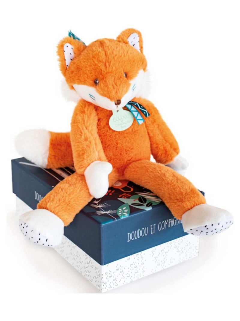 Coffret peluche Tiwipi renard (30 cm) Orange - Kiabi