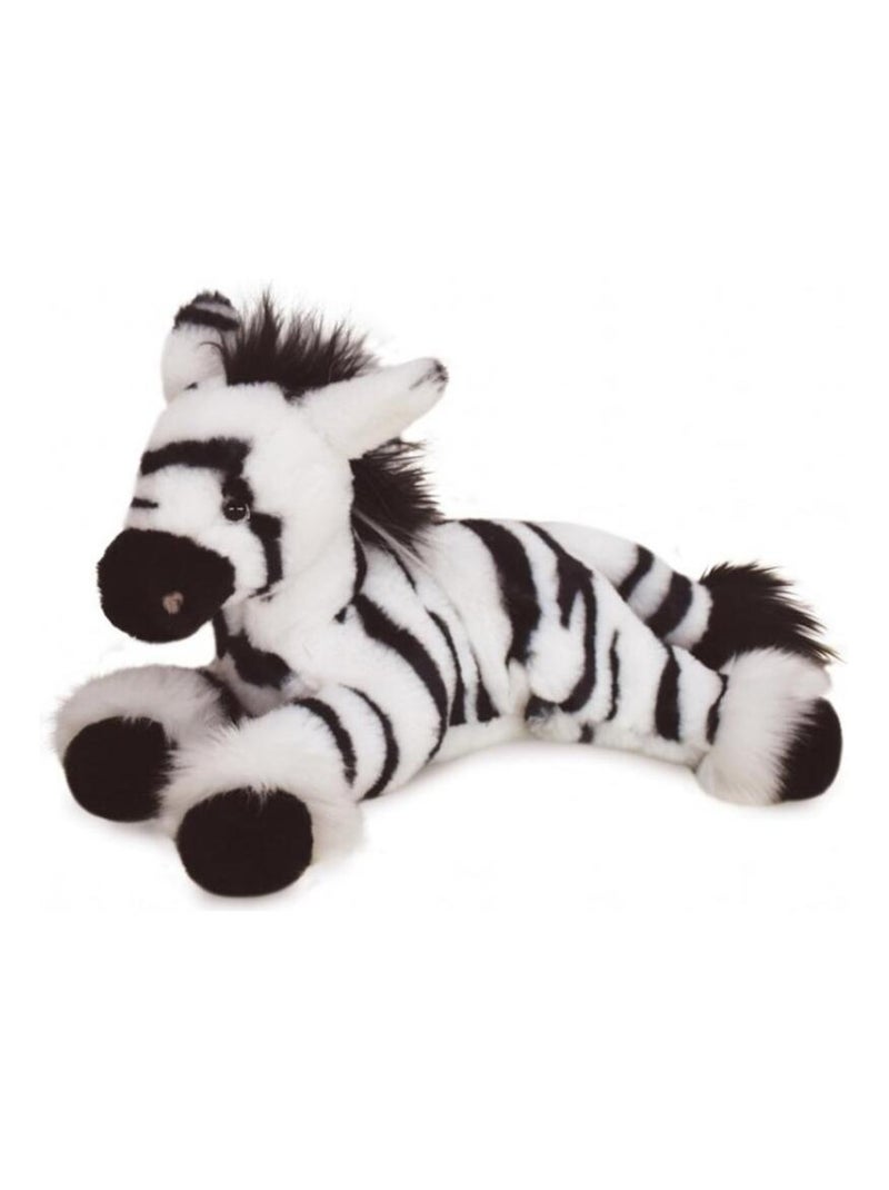 Coffret Peluche Zéphir Le Zèbre Terre Sauvage (25 Cm) Noir - Kiabi