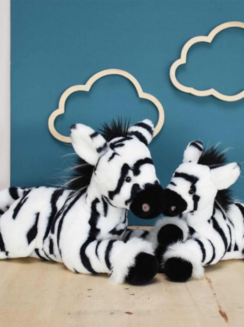 Coffret Peluche Zéphir Le Zèbre Terre Sauvage (25 Cm) Noir - Kiabi