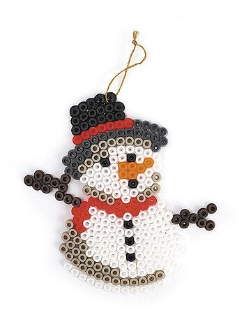Coffret perles à repasser 12 décorations de Noël - Graine Créative