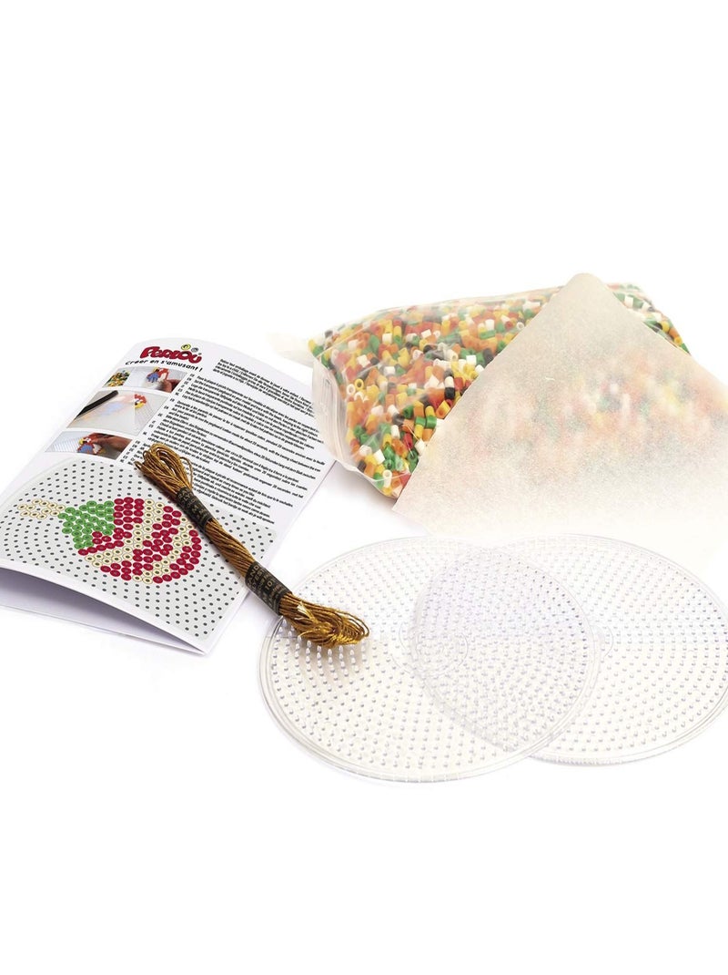 Coffret perles à repasser 12 décorations de Noël - Graine Créative Multicolore - Kiabi