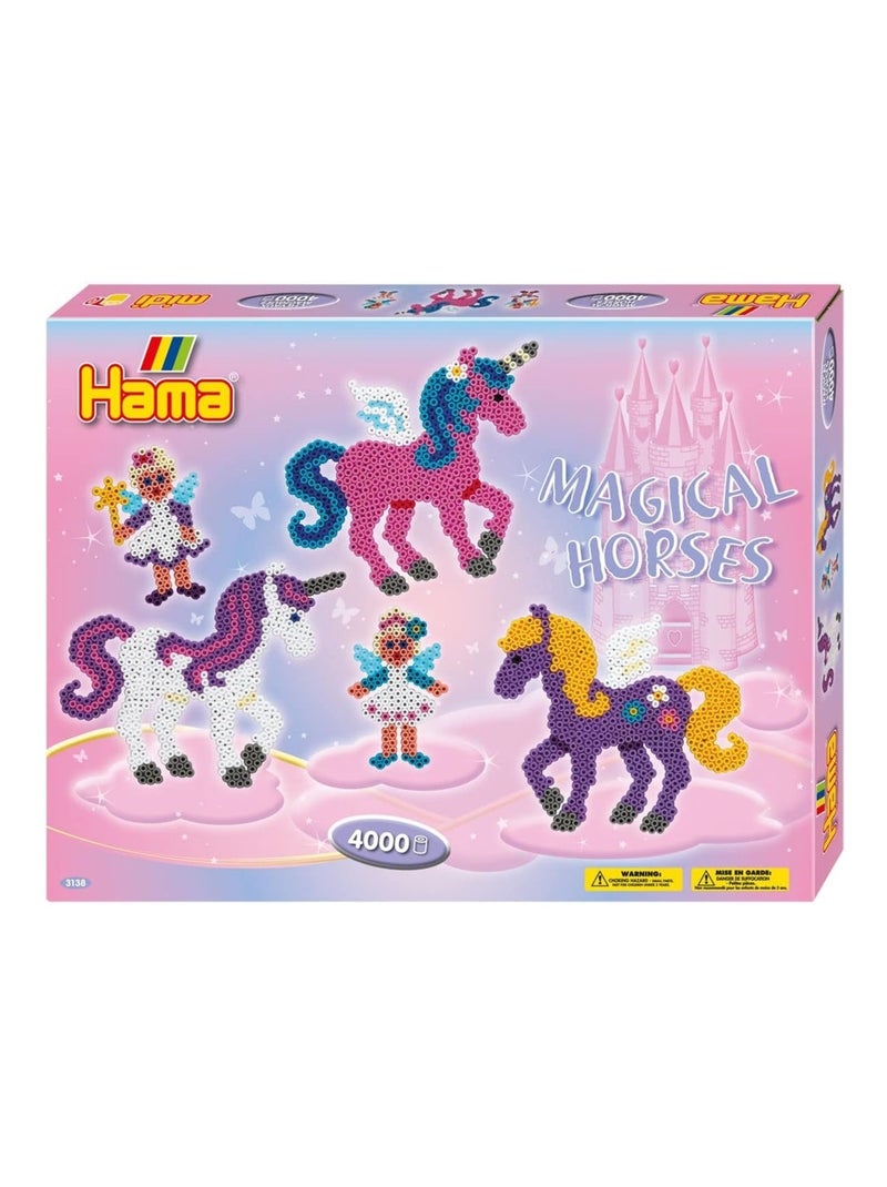 Coffret perles Chevaux magiques N/A - Kiabi