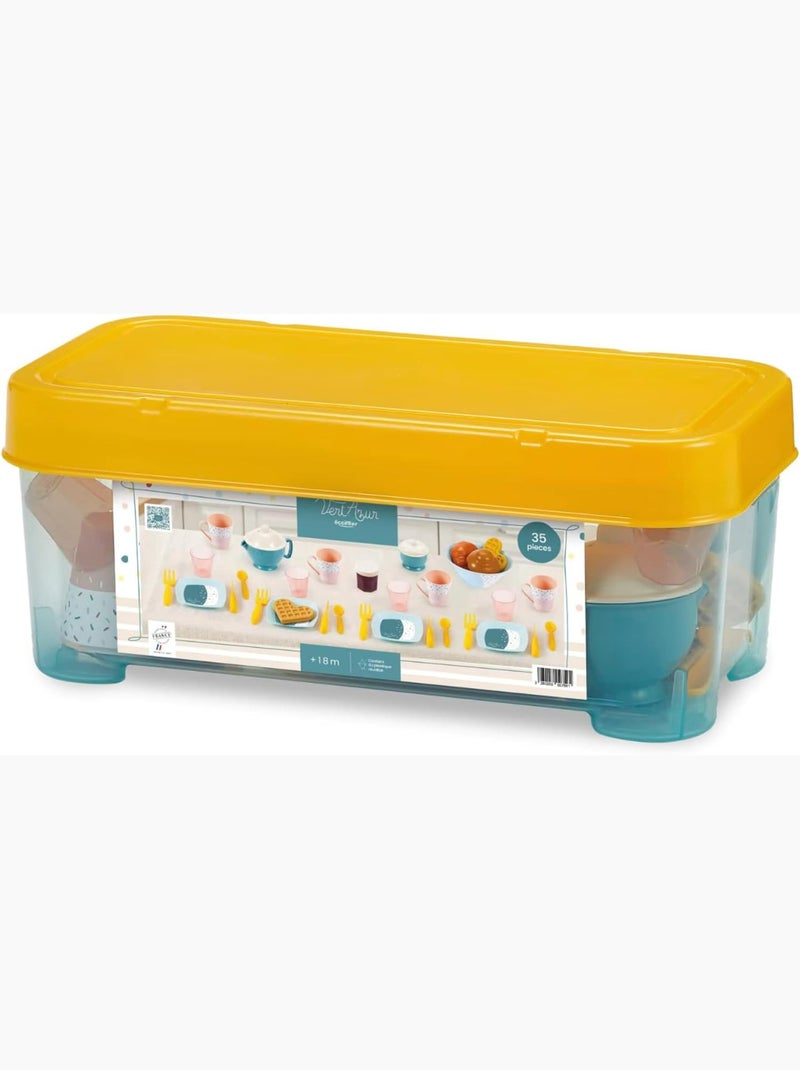 Coffret Petit Déjeuner - Ecoiffier Multicolore - Kiabi