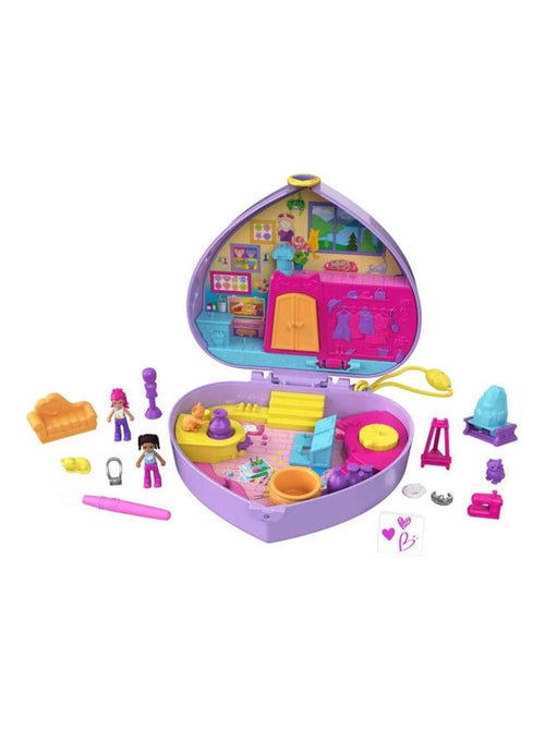 Coffret Polly Pocket : Atelier De Peinture - Kiabi