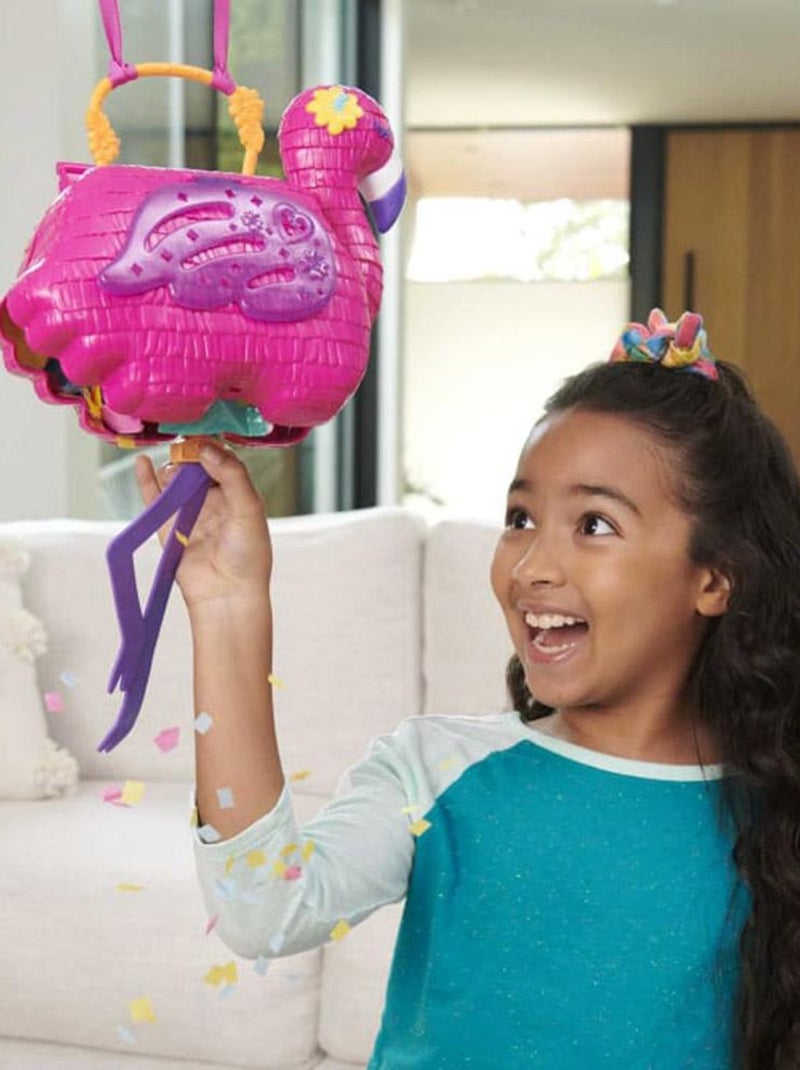 Coffret Polly Pocket : Flamant rose Surprises Multicolore - Kiabi