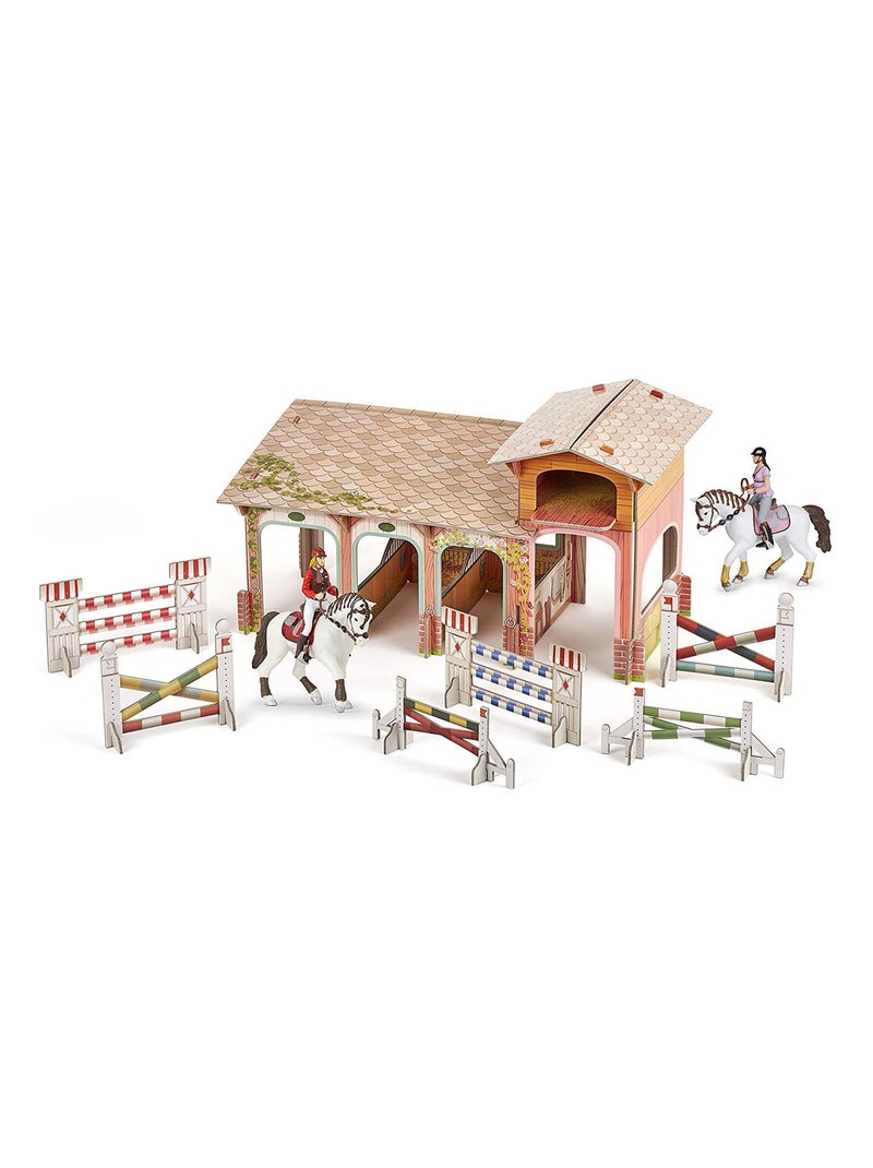 Coffret Poney Club et 4 figurines N/A - Kiabi