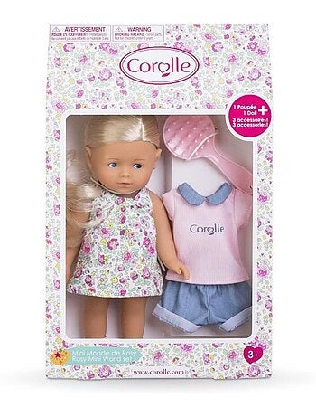 Coffret Poup?e Mini Corolline Mini Monde de Rosy