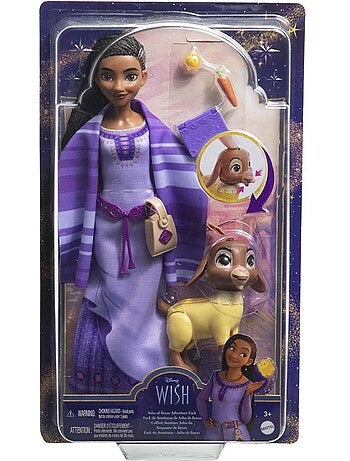 Coffret poupée Asha Voyage Daylight - Mattel