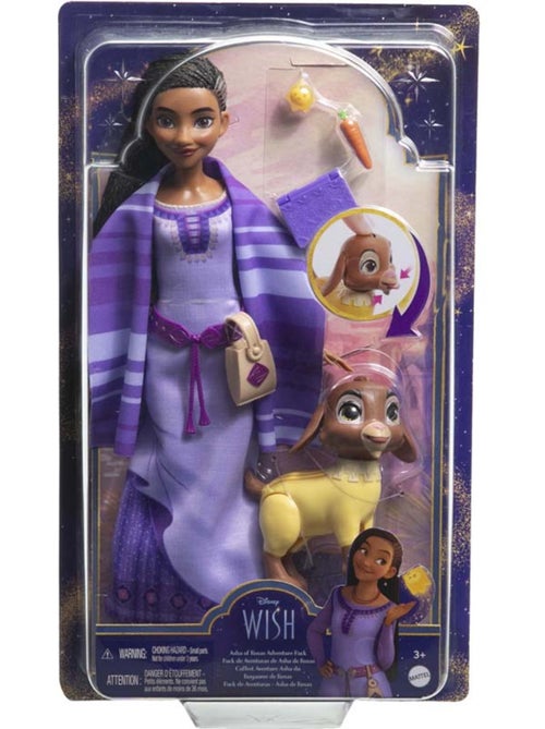 Coffret poupée Asha Voyage Daylight - Mattel - Kiabi