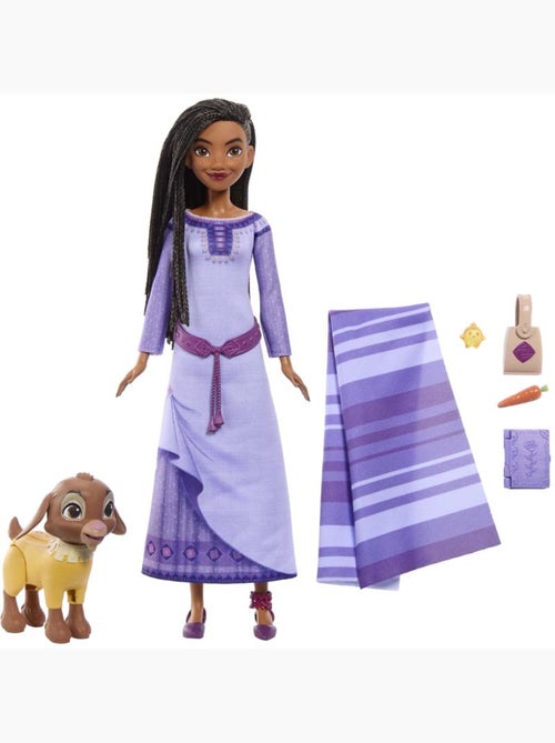 Coffret poupée Asha Voyage Daylight - Mattel - Kiabi