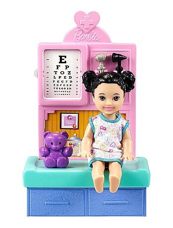 Coffret Poupée Barbie Docteur Pédiatrie - Barbie