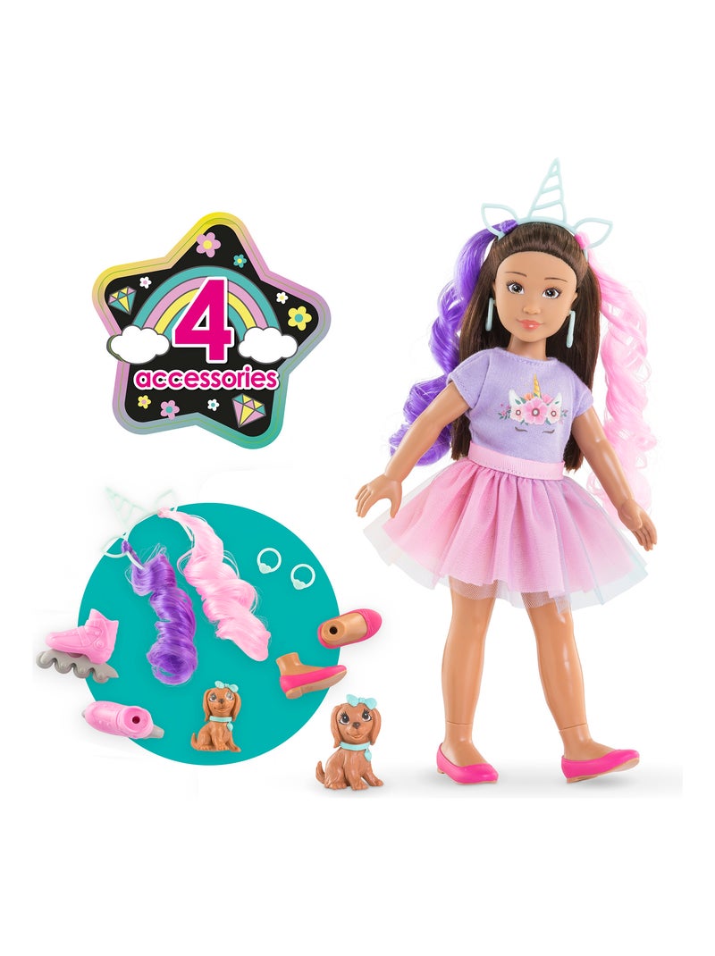 Coffret Poupée Corolle Girls Luna Licorne N/A - Kiabi