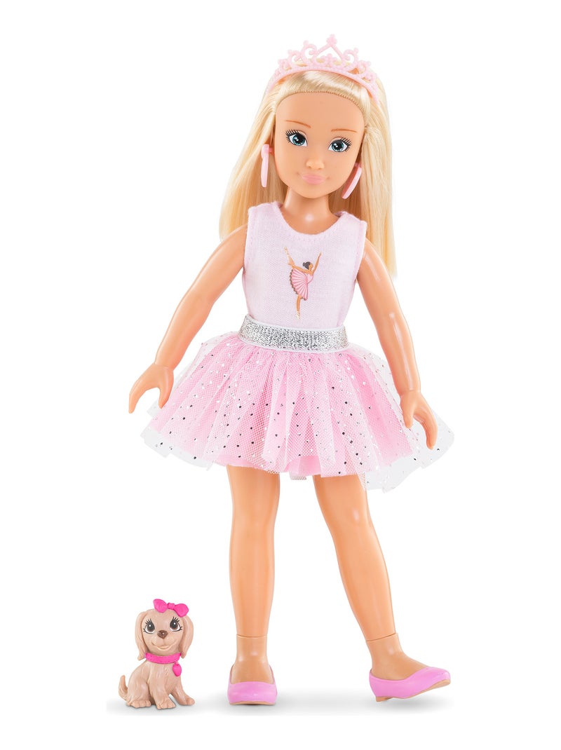 Coffret Poupée Corolle Girls  Valentine Ballerine Rose - Kiabi