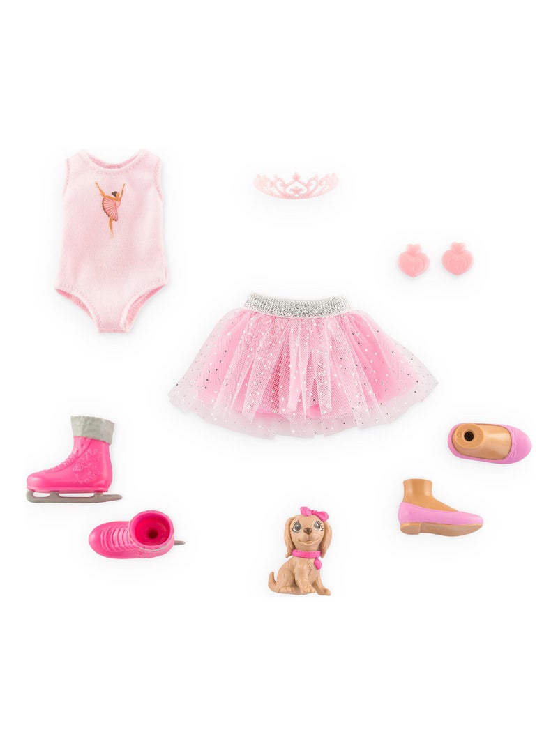 Coffret Poupée Corolle Girls  Valentine Ballerine Rose - Kiabi