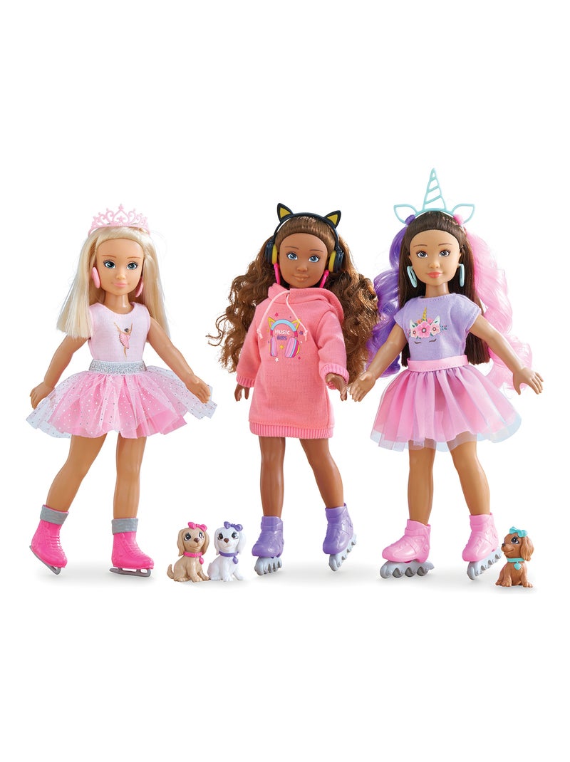 Coffret Poupée Corolle Girls  Valentine Ballerine Rose - Kiabi