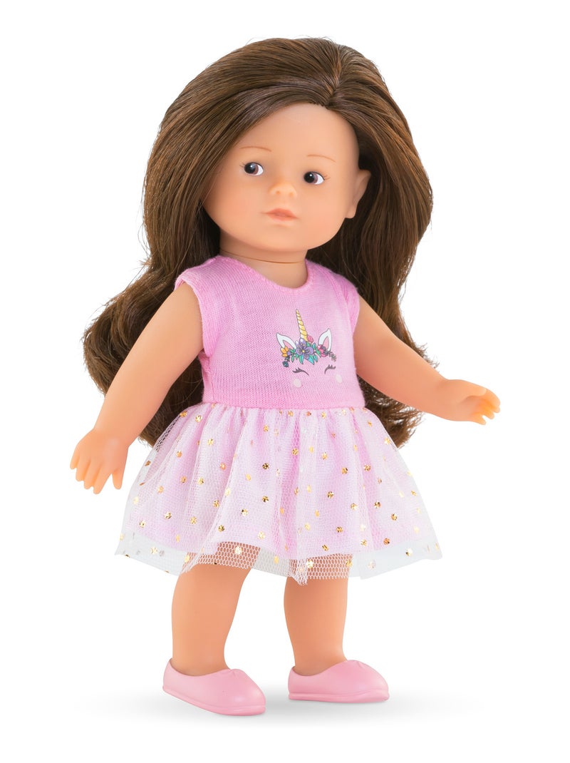 Coffret Poupée Mini Corolline Romy Licorne Beige - Kiabi