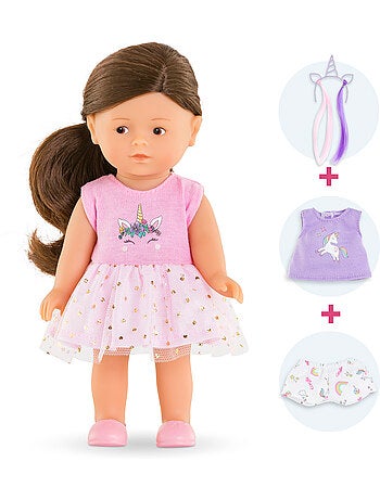 Coffret Poupée Mini Corolline Romy Licorne