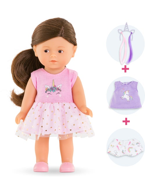 Coffret Poupée Mini Corolline Romy Licorne - Kiabi