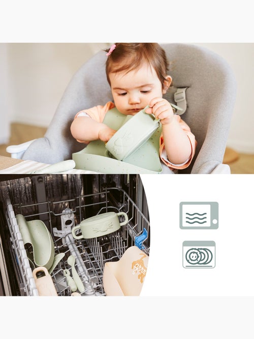 Coffret premiers repas mini arty 'Babymoov' - Kiabi