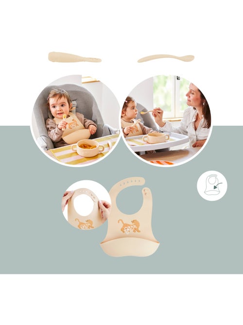 Coffret premiers repas mini roar 'Babymoov' - Kiabi