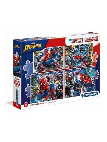 Coffret Puzzles Spiderman Marvel - Clementoni