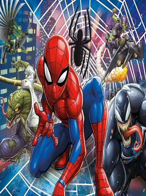 Coffret Puzzles Spiderman Marvel - Clementoni - Kiabi