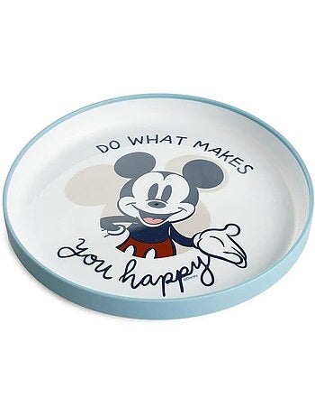 Coffret repas - thermobaby - 3 pièces - bol, assiette et gobelet - mickey