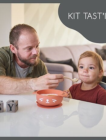 Coffret repas 2 pièces TAST'ISY Renard Terracotta 'Babymoov'