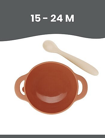 Coffret repas 2 pièces TAST'ISY Renard Terracotta 'Babymoov'