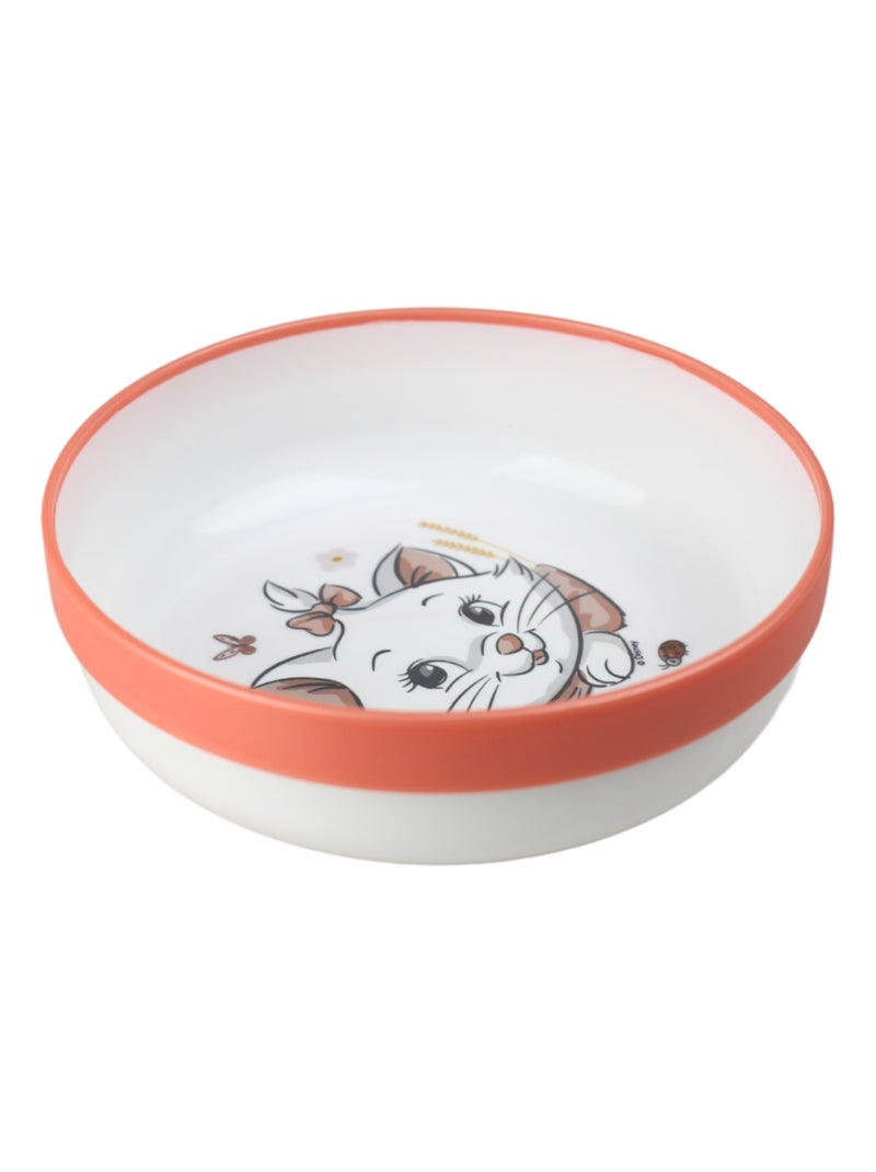 COFFRET REPAS 3 PIECES GOBELET / BOL / ASSIETTE ANTI-DERAPANTS ARISTOCHATS Rose - Kiabi