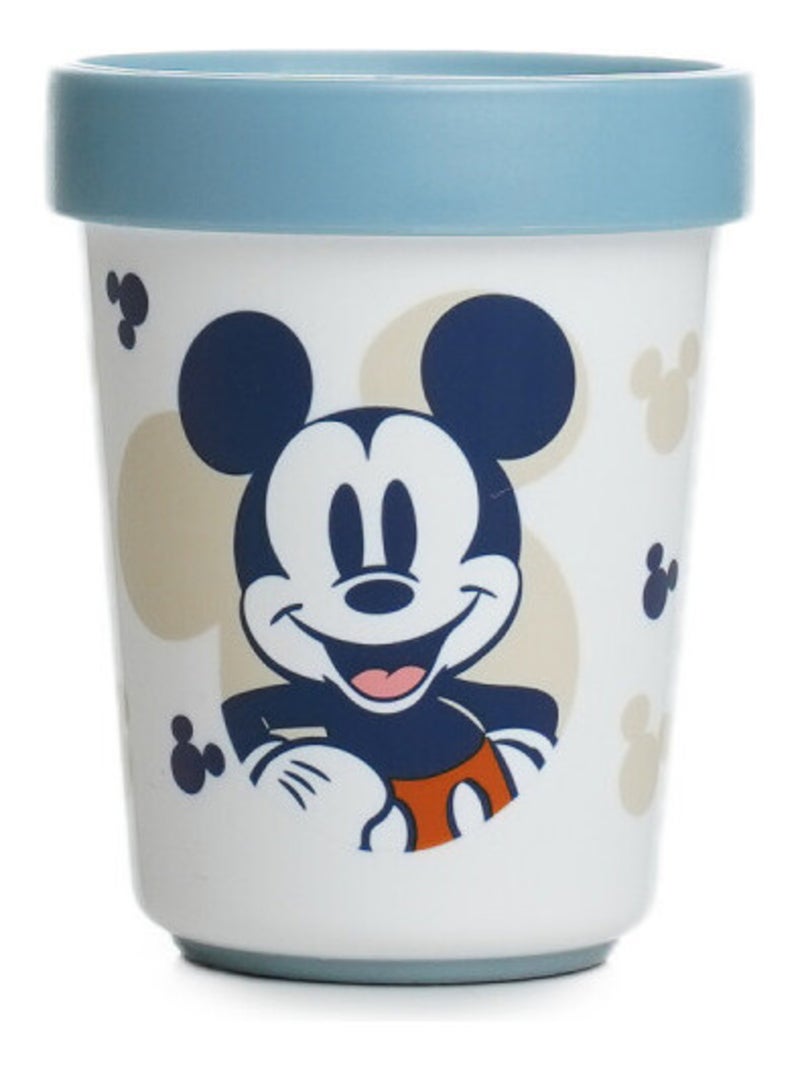 Coffret repas 3 pièces gobelet/bol/assiette MICKEY Bleu - Kiabi