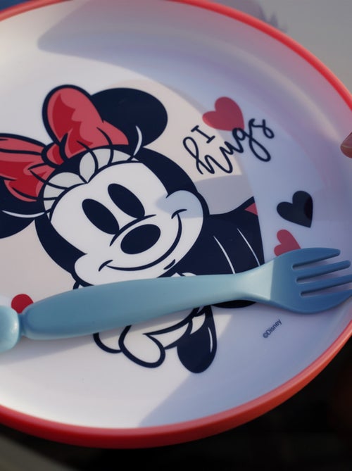 Coffret repas 3 pièces gobelet/bol/assiette MINNIE - Kiabi