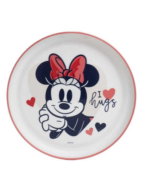 Coffret repas 3 pièces gobelet/bol/assiette MINNIE - Kiabi