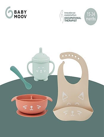 Coffret Repas 4 pièces Learn'Isy Renard 'Babymoov'