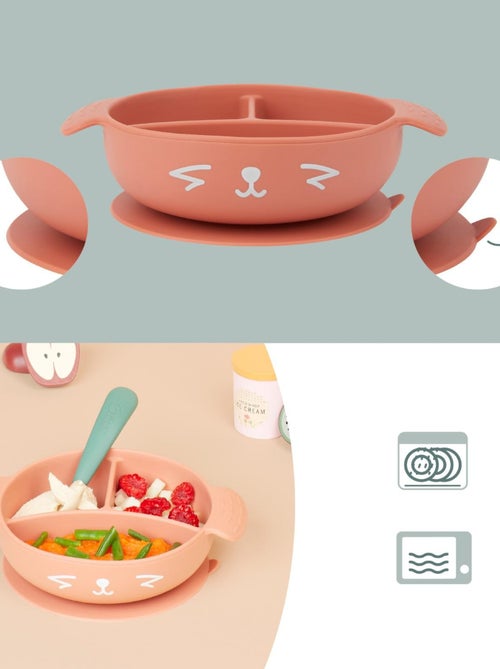 Coffret Repas 4 pièces Learn'Isy Renard 'Babymoov' - Kiabi